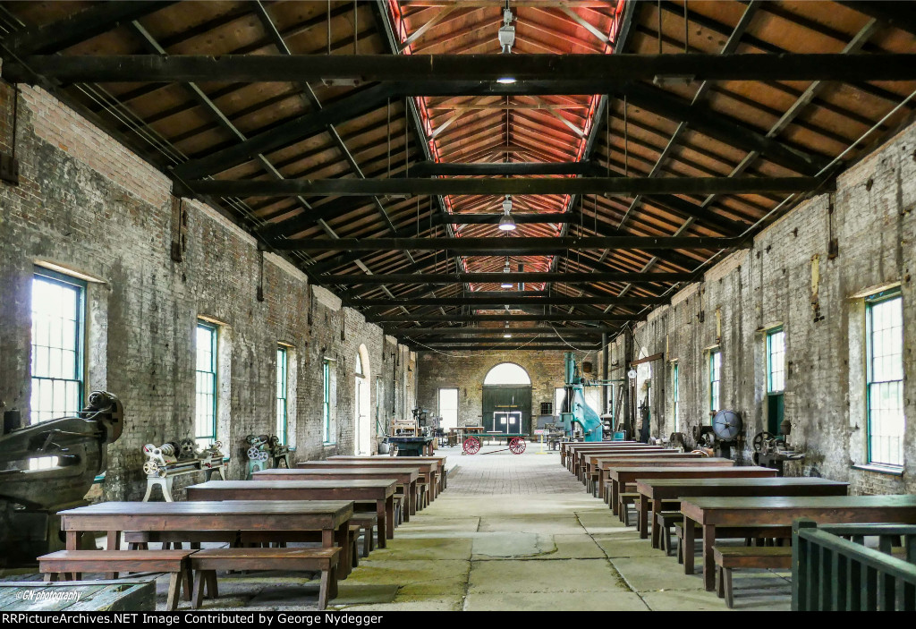Former repair shop at the Museum